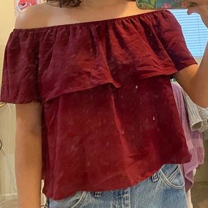 2 off the shoulder tops bundle ❣️